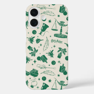 Funda iPhone 16 Patrón de club de clase HOGWARTS™