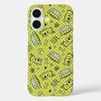 Funda iPhone 16 Patrón de comprobador de galore Scooby Snacks