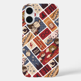 Funda iPhone 16 Patrón de escenas del Personalizado de Harry Potte