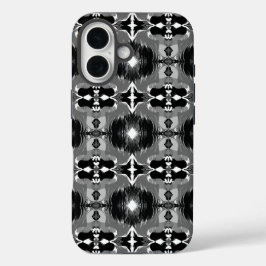 Funda iPhone 16 Patrón de Espejo de Sombra 