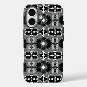Funda iPhone 16 Patrón de Espejo de Sombra 