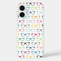 Patrón de gafas oculares de Hipster Color blanco