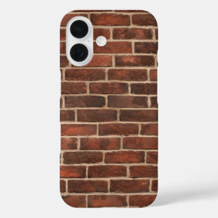 Funda iPhone 16 Patrón de ladrillos