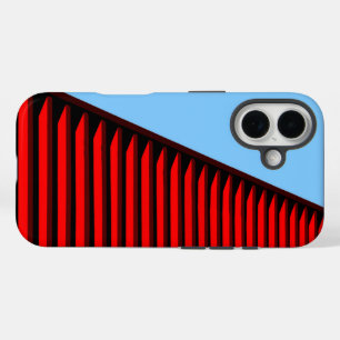 Funda iPhone 16 Patrón de líneas de Guay