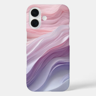 Funda iPhone 16 Patrón de onda de calado para paquetería