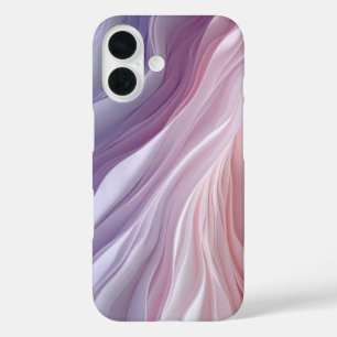 Funda iPhone 16 Patrón de onda de calado para paquetería