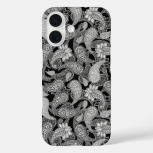 Funda iPhone 16 Patrón de paisley