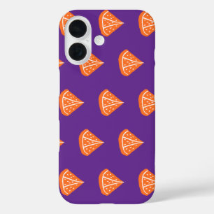 Funda iPhone 16 Patrón de Rebanada de Naranja