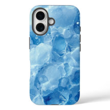 Patrón de textura de cristal de hielo congelado az