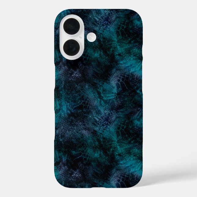 Funda iPhone 16 Patrón Espacial  (Reverso )