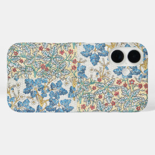 Funda iPhone 16 Patrón Floral de Geranio Silvestre Art Nouveau Ant