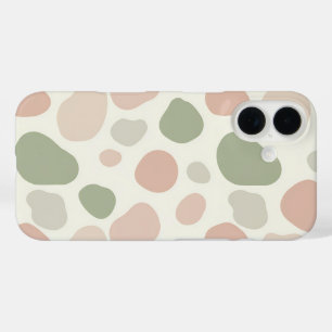 Funda iPhone 16 Patrón Mínimo de Blob Orgánico