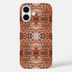 Funda iPhone 16 Patrón repetido de medios mixtos con fotografía de