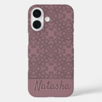 Patrón Rosa de polvo personalizado