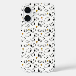 Funda iPhone 16 Patrón Snoopy & Woodstock