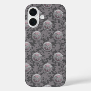 Funda iPhone 16 Patrón Wonder Woman Shield