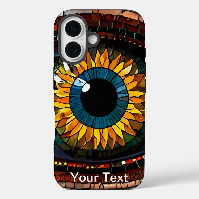 Funda iPhone 16 Patten de diseño OtterBox Sunflower Eye (Reverso )