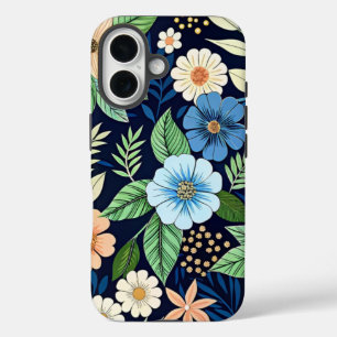 Funda iPhone 16 Pattern Beautiful wildflowers