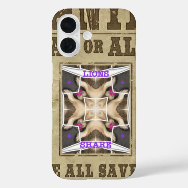 Funda iPhone 16 Paz deseada (Reverso )