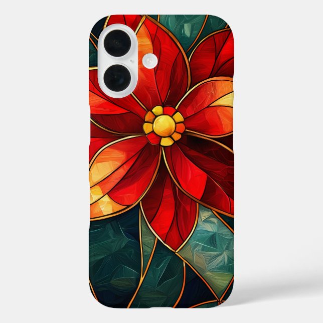 Funda iPhone 16 Pelea Orquídea (Reverso )