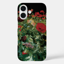 Funda iPhone 16 Películas de John Singer Sargent, Flores de época
