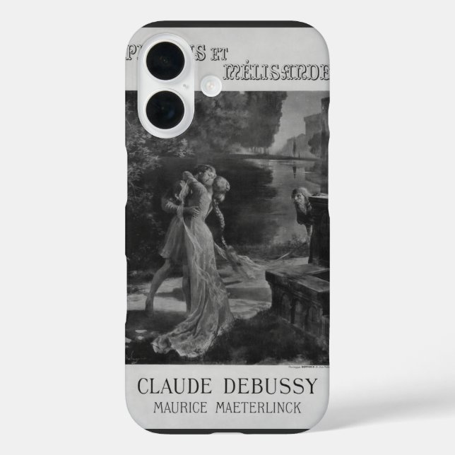 Funda iPhone 16 Pelleas y Melisande Opera, 1902 (Reverso )