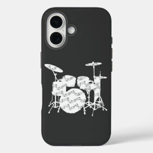 Funda iPhone 16 Percusión de tambores