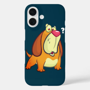 Funda iPhone 16 Perro cómico