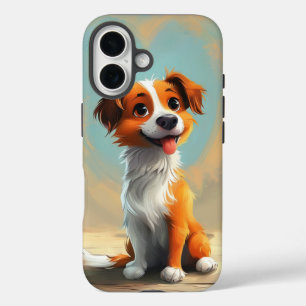 Funda iPhone 16 Perro Cute