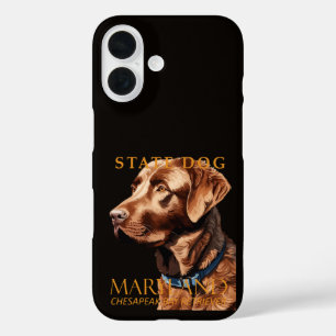 Funda iPhone 16 Perro del Territorio de Maryland El Retriever