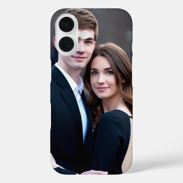 Funda iPhone 16 Personaliza tu propia foto Personalizado (Reverso )