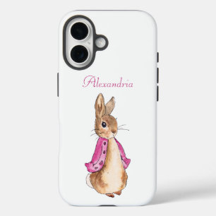 Funda iPhone 16 Personalización Nombre Flopsy Beatrix Potter