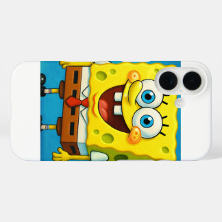 Funda iPhone 16 Personalizado Estilo divertido Carácter amarillo i