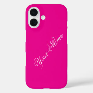 Funda iPhone 16 Personalizar con su nombre