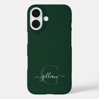 Funda iPhone 16 Personalized Monogram Case-Mate iPhone Case