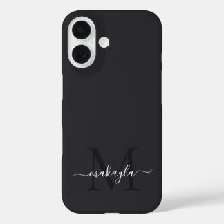 Funda iPhone 16 Personalized Monogram Case-Mate iPhone Case