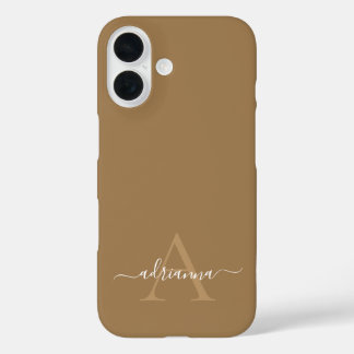 Funda iPhone 16 Personalized Monogram Case-Mate iPhone Case