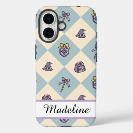 Funda iPhone 16 Personalized Name Phone Case Girly