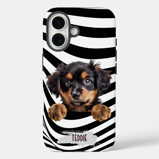 Funda iPhone 16 Personalized Pet Lover (Reverso )