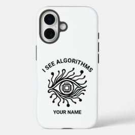 Funda iPhone 16 Personalized Tech iPhone Case with Custom Text