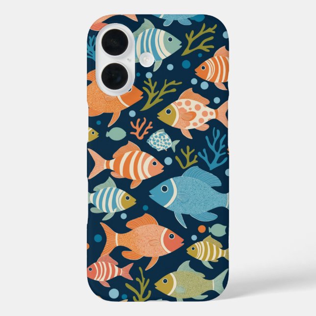 Funda iPhone 16 Pescado (Reverso )