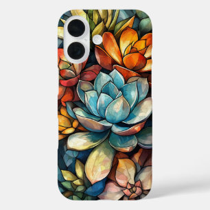 Funda iPhone 16 Petal Mosaic