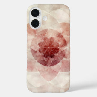 Funda iPhone 16 Petales de flujo de Rubor