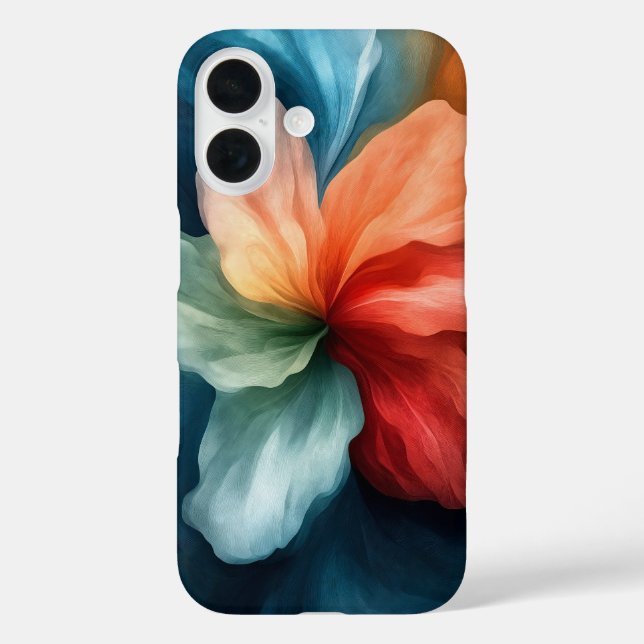Funda iPhone 16 Petales Dusky (Reverso )