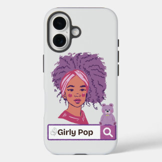 Funda iPhone 16 Phone case girly pop teddy bear