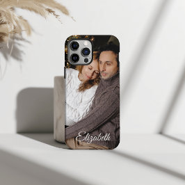 Funda iPhone 16 Photo Personalized Name 
