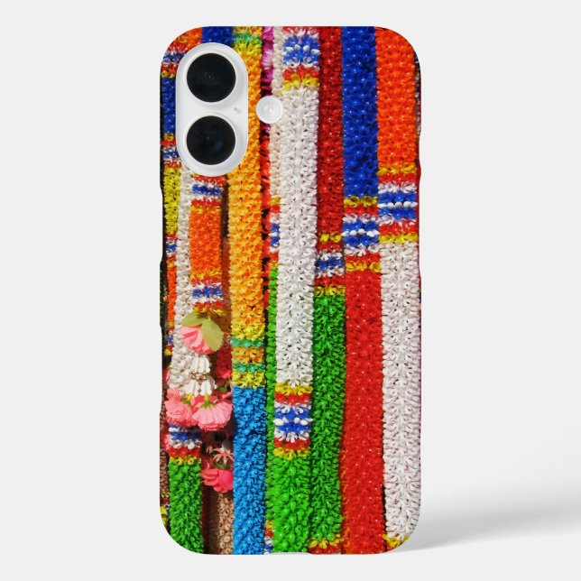 Funda iPhone 16 Phuang Maalai - Garland floral tailandés (Reverso )