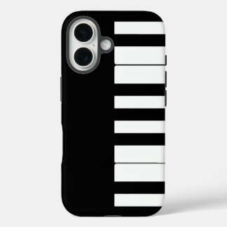 Funda iPhone 16 Piano Keyboard Phone Cover