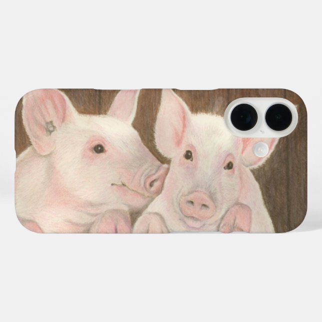 Funda iPhone 16 Piglets (Reverso (Horizontal))