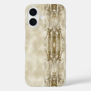 Funda iPhone 16 Pilares dorados